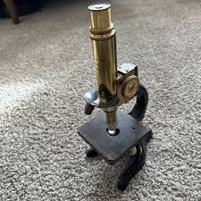 Antique Leitz Microscope In Antique Microscopes & Lab Equipment for sale | eBay