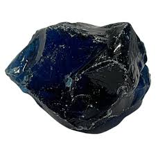 Cobalt Art Glass Cullet Glowing Manganese Slag Glass #5GX60 ...