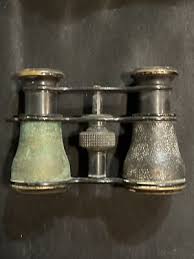 Antique Opera Glasses - Binoculars with Original Leather ...