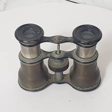 Vintage Victorian Brass Theater Opera Glasses Binoculars ...