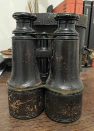 Vintage Lemaire Fabt Paris Binoculars WWl Era with Original ...