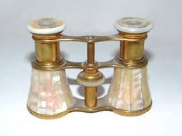 Antique VERDI Mother of Pearl MOP BINOCULARS, OPERA GLASSES, PARIS | eBay