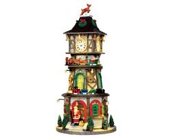 Christmas Clock Tower 45735 | Lemax Village | eHobbyTools
