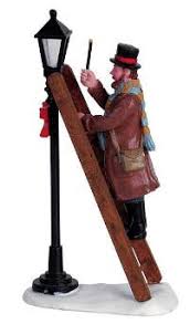 62327 - Lamplighter - Lemax Christmas Village Figurines ...