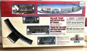1999 LEMAX Village Collection Train System 24" Circular ...
