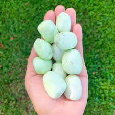 Lemon Chrysoprase Crystal Stone - Green Stone - Magic Crystals