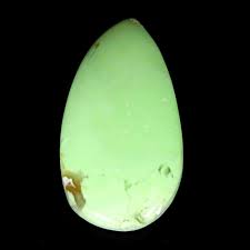 19.75Cts.100%Natural Royal Lemon Chrysoprase Pear 14x28x5mm ...