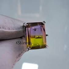 Buy Handmade Ametrine Statement Ring: 925 Sterling Silver Online in India - Etsy