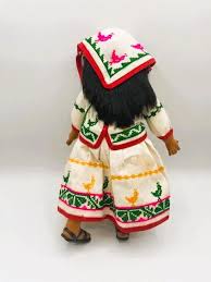 Vintage Huichol Doll Folk Art Traditional Huichol Mexican ...