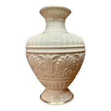 Lenox Athenian Collection Vase Gold Trim | Chairish