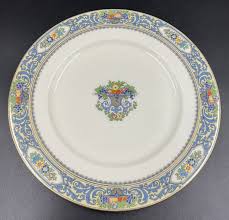 Lenox Autumn Dinner Plate Green Gold Mark S-1 Made in USA 10-5/8" | eBay