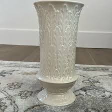 Lenox | Accents | Lenox Special Vase Beige Usa Made Pottery ...