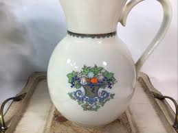 Lenox “AUTUMN “ Pitcher~ 24K Gold Trim~ 40 Oz ~ 8” Tall~ NICE ! | eBay