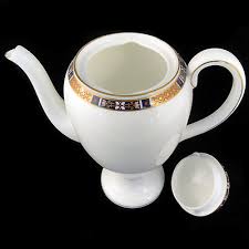 WEDGWOOD TAPESTRY Coffee Pot 10.25" tall NEW NEVER USED made ...