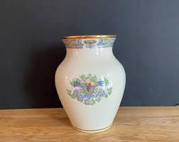 Lenox Autumn Gold-trimmed Urn Vase - Etsy
