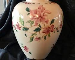 VTG - Lenox Bone China - Barrington Collection - Porcelain Vase With Floral and Gold Accent - Pink and Ivory - Discontinued Lenox - 1990s - Etsy