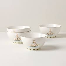 British Colonial Tradewind Rice Bowls - Set of 4 – Lenox ...