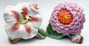 VTG Fitz & Floyd Mismatched Salt And Pepper Shakers Set ...