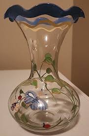 Vintage Lenox Springtime Butterfly Meadow Floral Crystal 6 ...