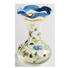 Lenox 6" crimped butterfly vase unique beautiful in great ...