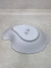 Vintage 1940s Lefton China NE260 Serving Dish "To A Wild Rose" Hand Painted 7" | eBay