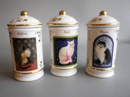 UNUSED One Lenox Spice Jar W/ Lid Cats of Distinction ...