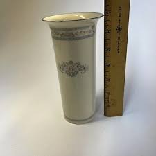 Lennox Charleston Vase Bone China Floral 7" Discontinued ...
