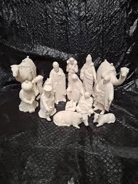 Nativity Christmas Set 15 Piece Ready to Paint 7" to 9 ...