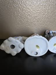 Vintage Blue & White Porcelain Victorian Musicians Figurines ...