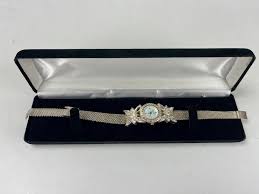 Sold at Auction: Vintage Lenox Watch Butterfly Crystal ...
