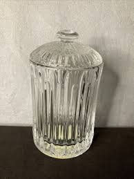 Lenox Crystal Giftware Covered 7" Box Biscuit Jar Ribbed with Lid | eBay