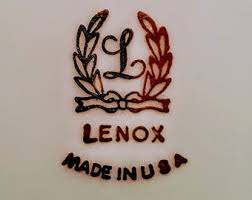 Vintage Lenox "greenfield" Ivory Porcelain Chip and Dip ...