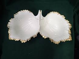 Lenox China Two Leaves Candy Nut Bowl Dish with 24 Karat ...