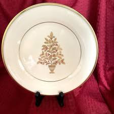 Lenox Eternal Christmas Dinner Plate Set of 12 for sale ...