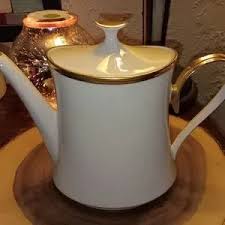 Lenox | Kitchen | Lenox Eternal Teacoffee Pot With Lid ...