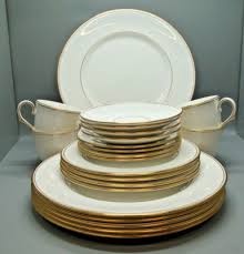 Lenox FEDERAL GOLD 20 Piece SET FOR FOUR | eBay