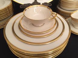 Bread Plate, Lenox, Tuxedo, Presidential, Gold Encrusted ...