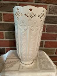 Lenox Fleur De Lis Vase 9 3/8'' High - Very Old Flower Vase ...