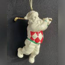 Lenox | Holiday | Lenox Porcelain Golfing Santa Christmas ...
