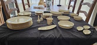 lenox white china Gold Trim | eBay