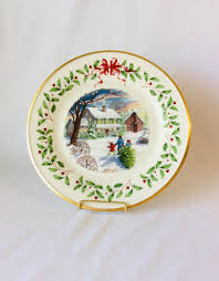 Lenox Holiday Annual Christmas Plate 2000 Bringing Home ...