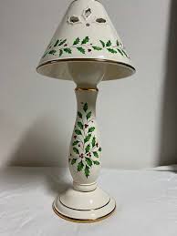 Lenox 1990 Nancy Collection Holiday Candle Lamp (with Box) - Etsy