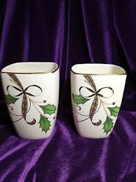 Lenox Xmas Holly Bathroom Tumblers Set Of 2 | eBay