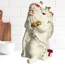 Pink Santa Cookie Jar - Etsy Canada