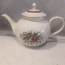 VINTAGE Lenox Dimension Collection Holiday Tartan Teapot ...