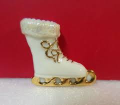 Miniature Lenox ICE SKATE Mini Porcelain Figurine | eBay