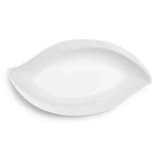 Large Petal White Melamine Serving Platter – T is for Table