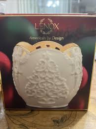 Lenox Christmas Merry Lights Tree Votive Candle Holder in ...