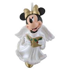 Disney Christmas Figurine Ornament - Angel Choir Minnie