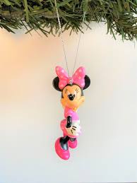 Disney Minnie Mouse Christmas Ornament - Etsy